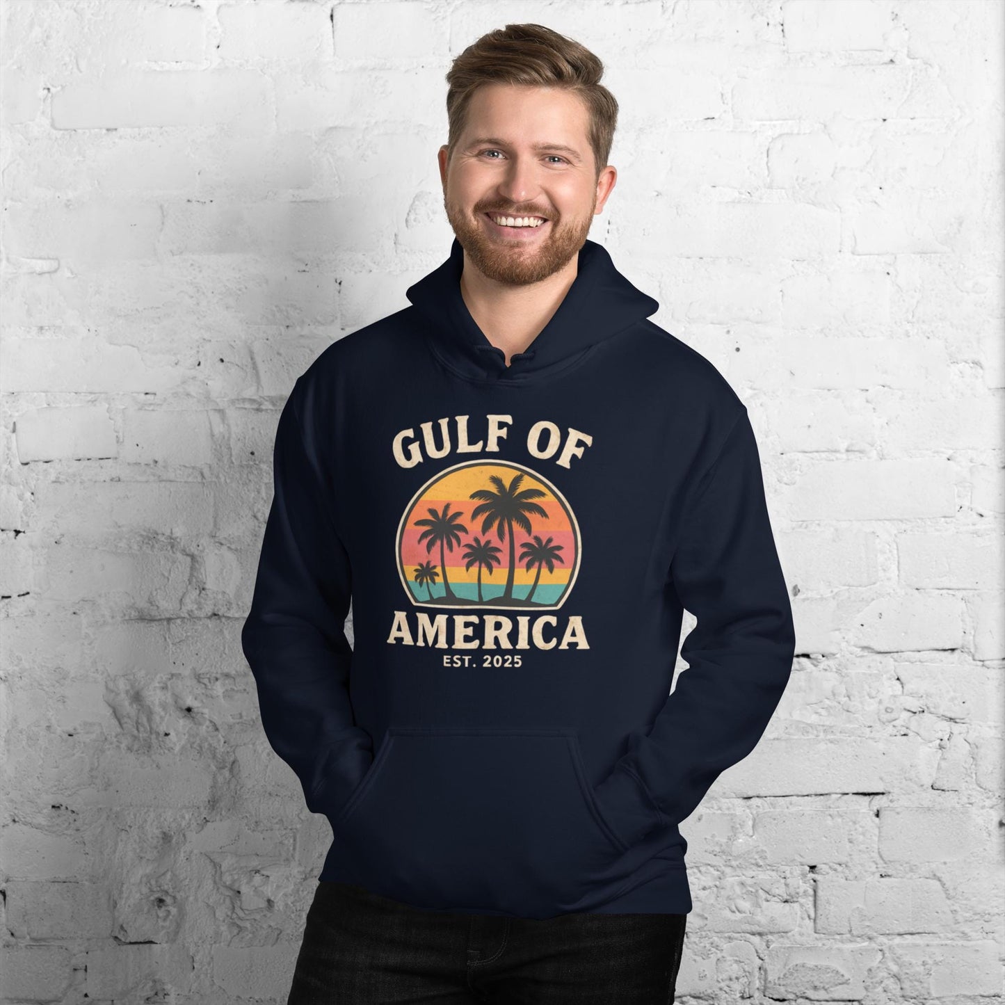 gulf of america est. 2105, maga Unisex Hoodie