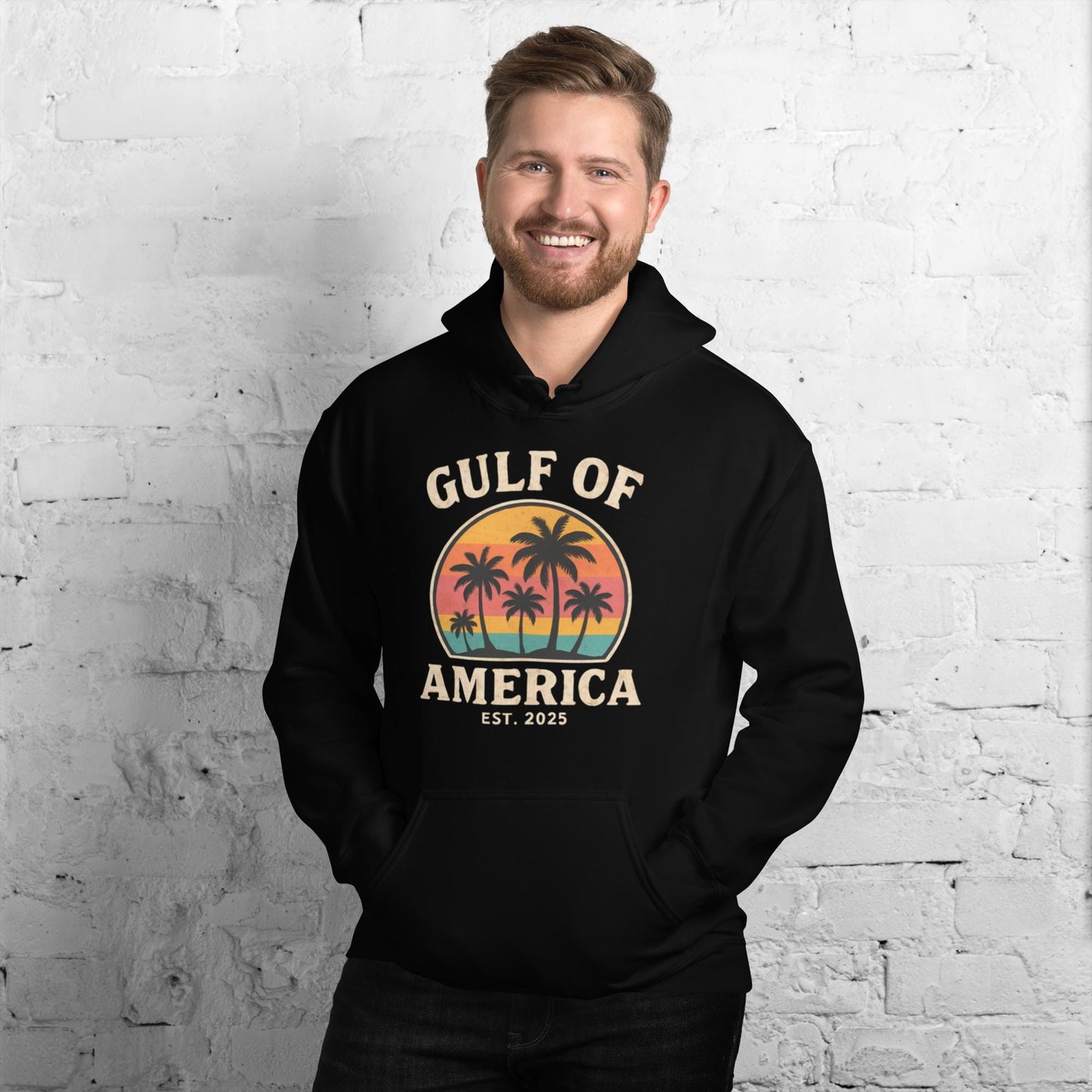 gulf of america est. 2105, maga Unisex Hoodie