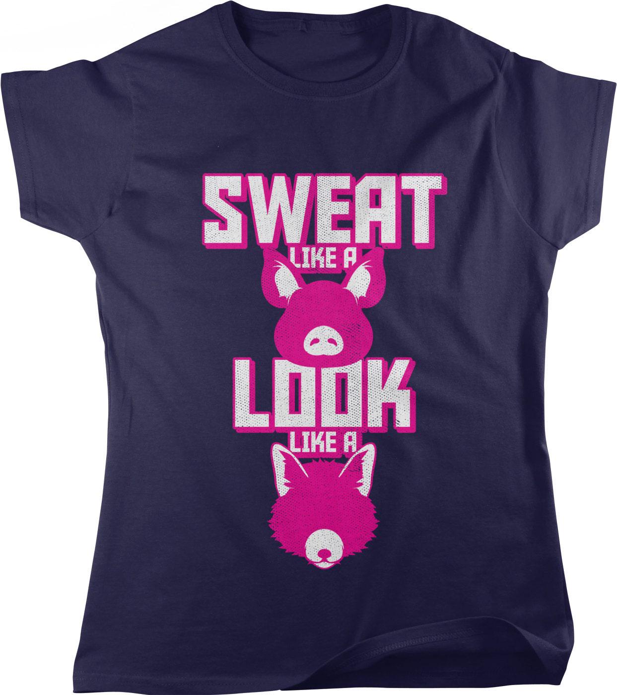 Women's Workout Shirt – Durable Fitness Tee | Pre-Shrunk Cotton, Full Cut Fit