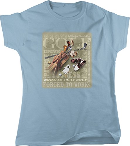 Golf, Golf Equipment, Born to Play Golf Women's T-shirt, NOFO Clothing Co.