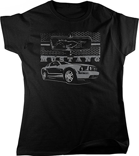 NOFO Clothing Co Ford Mustang and Grill, Pony Logo Grill Women's T-Shirt