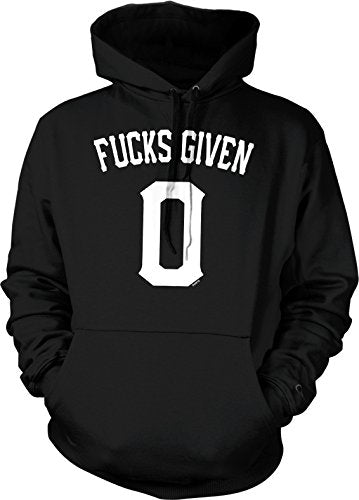 NOFO Clothing Co Zero Fucks Given Hooded Sweatshirt