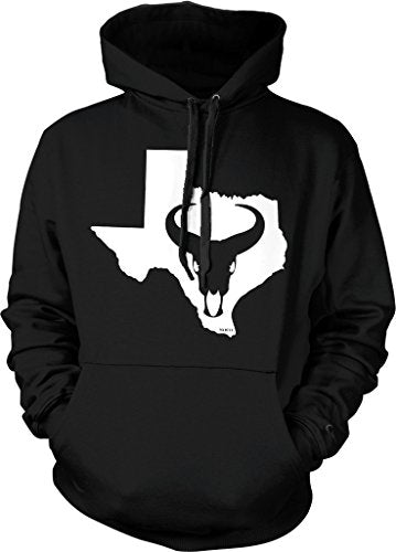 NOFO Clothing Co Texas State Shape, Texas Longhorn Hooded Sweatshirt