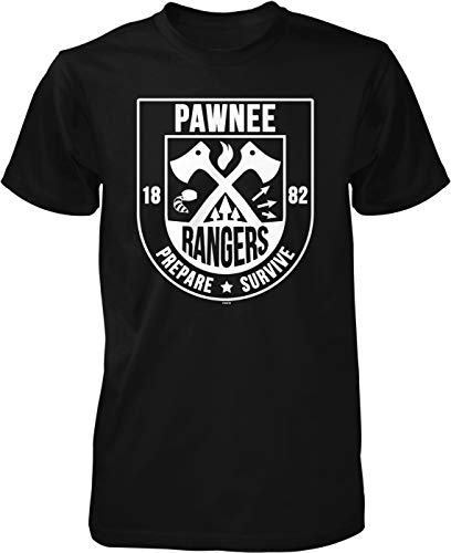NOFO Clothing Co Pawnee Rangers, Prepare Survive 1882 Men's T-Shirt