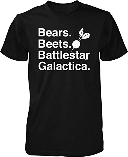 NOFO Clothing Co Bears Beets Battlestar Galactica Men's T-Shirt