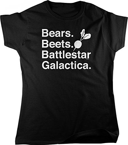 NOFO Clothing Co Bears Beets Battlestar Galactica Women's T-Shirt