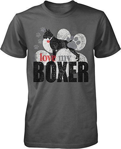 NOFO Clothing Co I Love My Boxer, Boxer Lover Men's T-Shirt