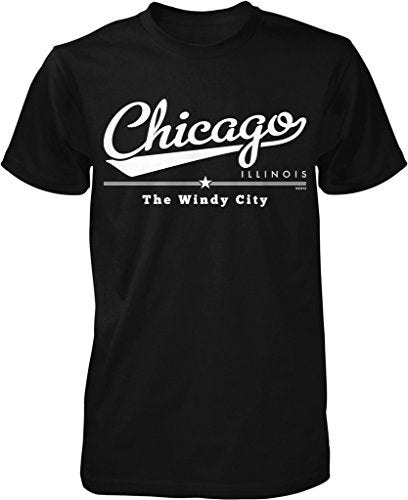NOFO Clothing Co Chicago, Illinois, The Windy City Men's T-Shirt