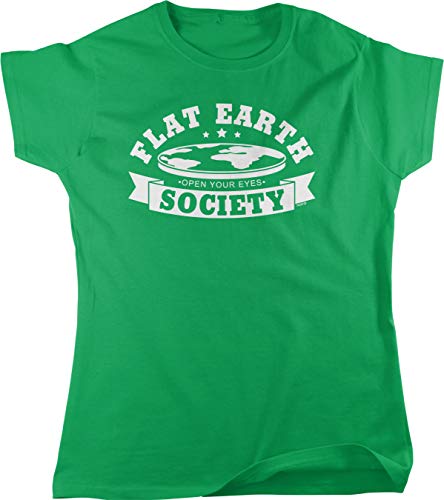 NOFO Clothing Co Flat Earth Society Women's T-Shirt