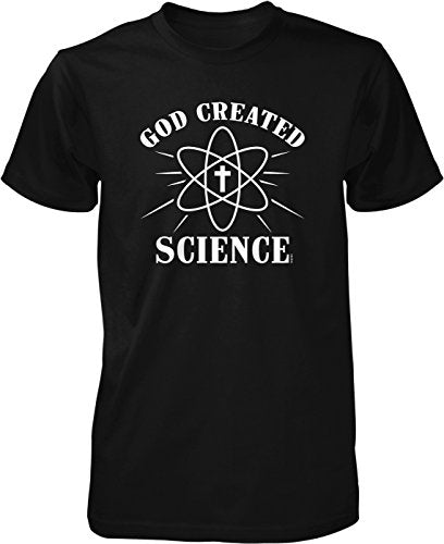 NOFO Clothing Co God Created Science Men's T-Shirt