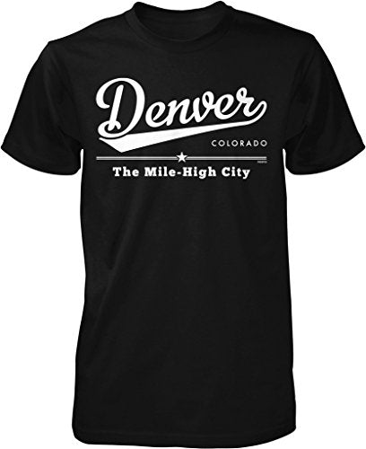 NOFO Clothing Co Denver, Colorado, The Mile High City Men's T-Shirt