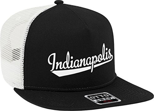 NOFO Clothing Co Indy Script Baseball Font Snapback Trucker Hat