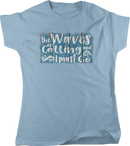 NOFO Clothing Co The Waves are Calling and I Must Go Women's T-Shirt