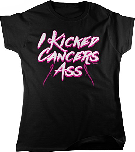 NOFO Clothing Co I Kicked Cancers Ass, Cancer Survivor Women's T-Shirt