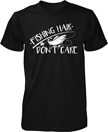 NOFO Clothing Co Fishing Hair Don't Care Men's T-Shirt