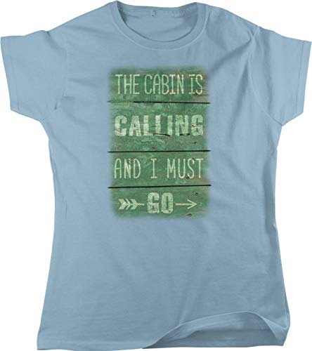 NOFO Clothing Co The Cabin is Calling and I Must Go Women's T-Shirt