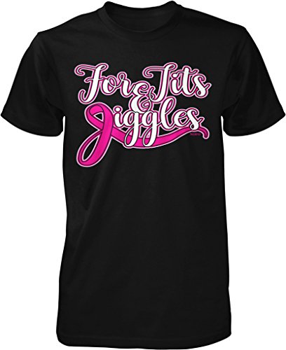 NOFO Clothing Co for Tits and Giggles, Breast Cancer Men's T-Shirt