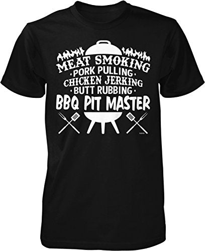 NOFO Clothing Co Meat Smoking, Butt Rubbing, BBQ Pit Master Men's T-Shirt