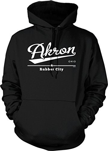 NOFO Clothing Co Akron, Ohio, Rubber City Hooded Sweatshirt