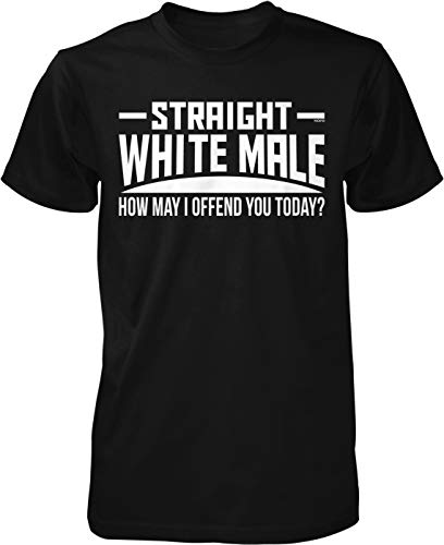 NOFO Clothing Co Straight White Male, How May I Offend You Today? Men's T-Shirt