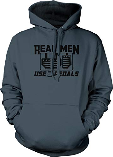 NOFO Clothing Co Real Men Use 3 Pedals Hooded Sweatshirt