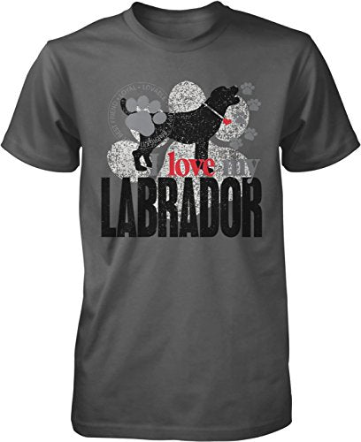 NOFO Clothing Co I Love My Labrador, Lab Lover Men's T-Shirt