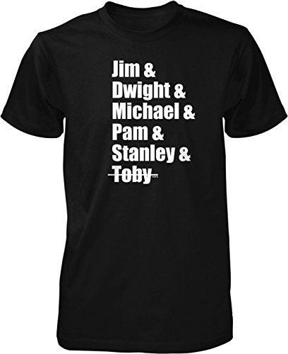 NOFO Clothing Co Jim, Dwight, Michael, Pam, Stanley, Toby Men's T-Shirt