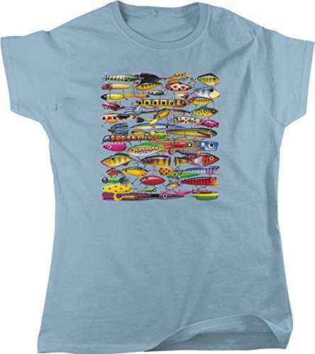NOFO Clothing Co Colorful Fishing Lures Women's T-Shirt