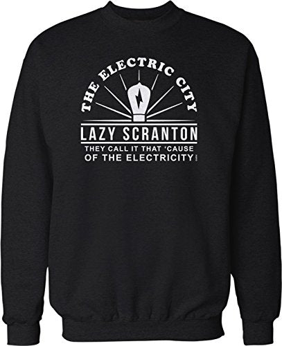 NOFO Clothing Co The Electric City, Lazy Scranton Crew Neck Sweatshirt