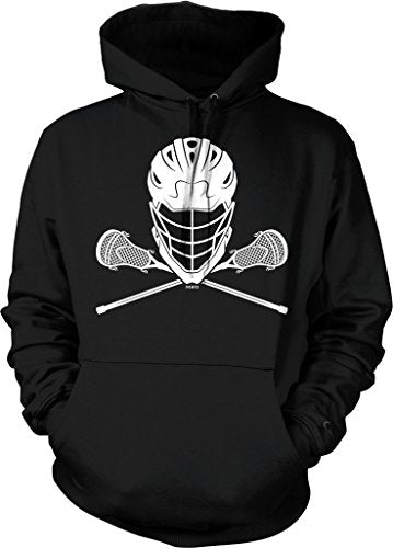 NOFO Clothing Co Lacrosse Helmet and Sticks Hooded Sweatshirt