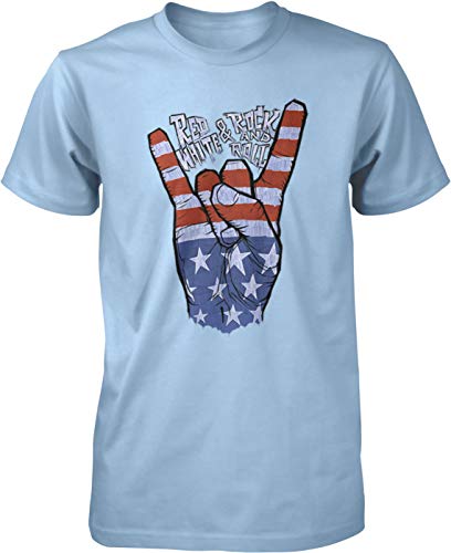 NOFO Clothing Co Red, White & Rock and Roll Men's T-Shirt