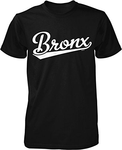 NOFO Clothing Co Bronx Script Baseball Font Men's T-Shirt
