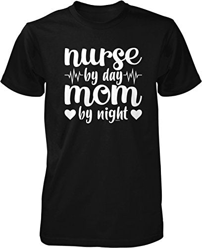 NOFO Clothing Co Nurse by Day, Mom by Night Men's T-Shirt
