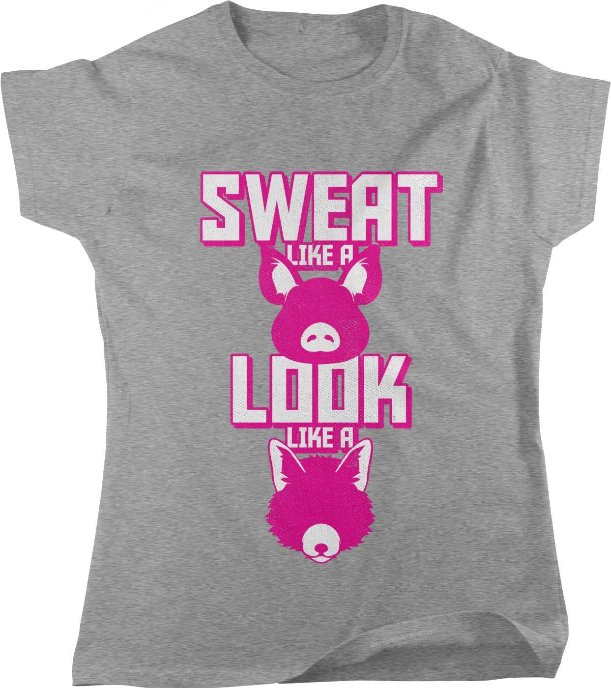 Women's Workout Shirt – Durable Fitness Tee | Pre-Shrunk Cotton, Full Cut Fit