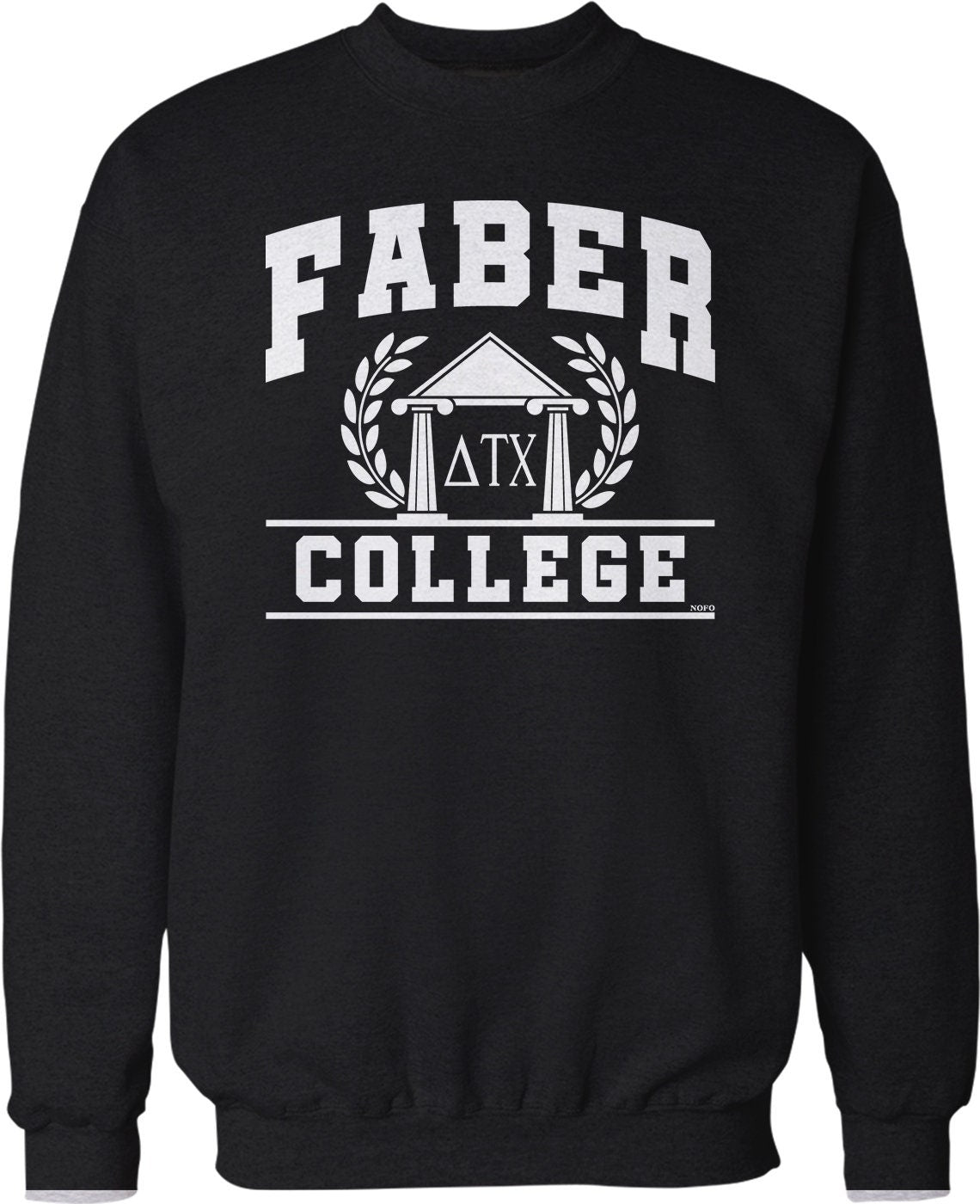 Crew Neck Sweatshirt – Delta Tau Chi College Apparel With Pouch Pocket Hoodie