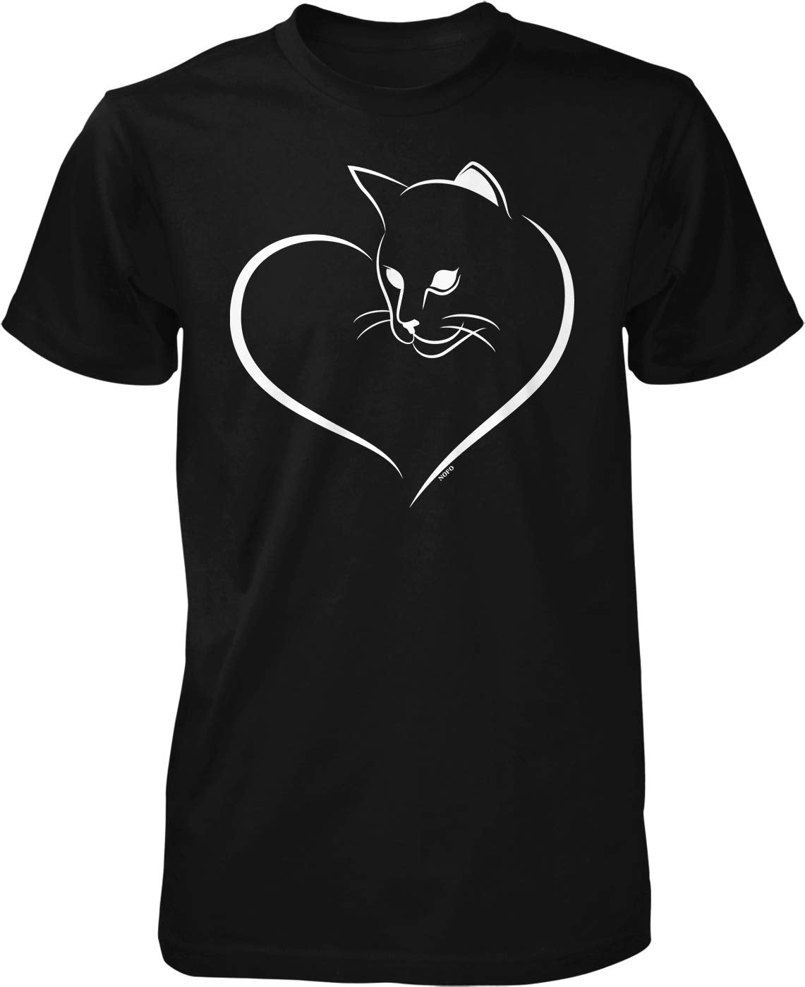 NOFO Clothing Co Cat Heart Men's T-Shirt