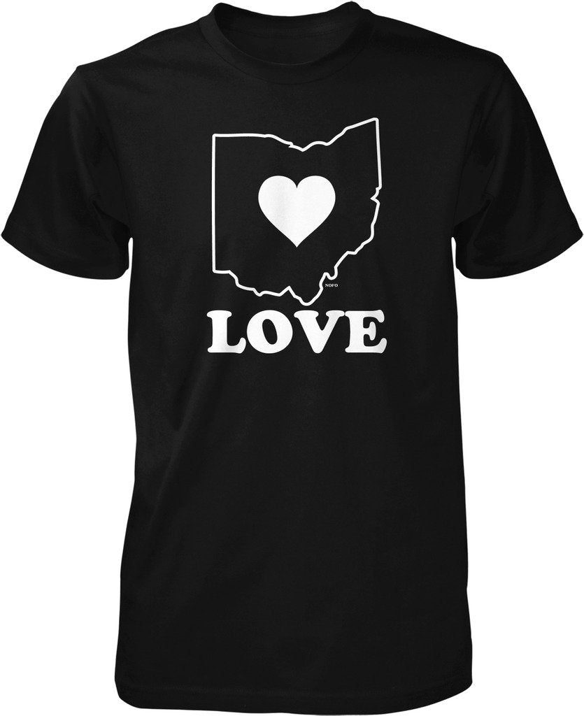 NOFO Clothing Co Ohio Love Men's T-Shirt