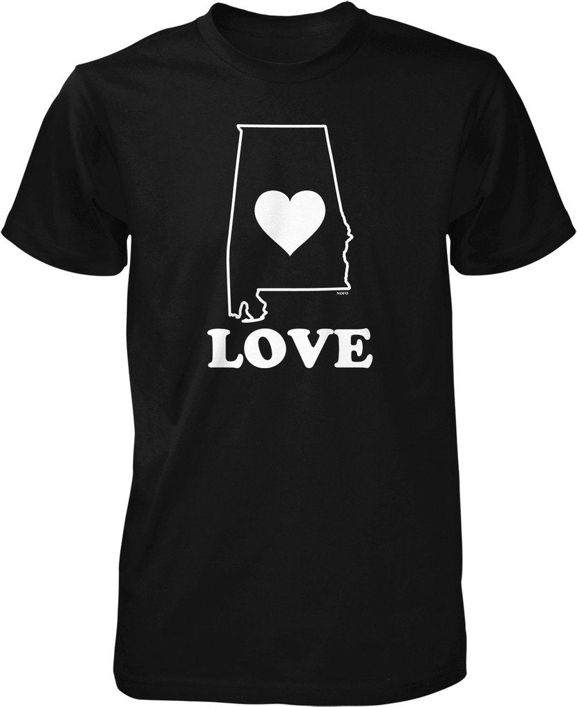 NOFO Clothing Co Alabama Love Men's T-Shirt