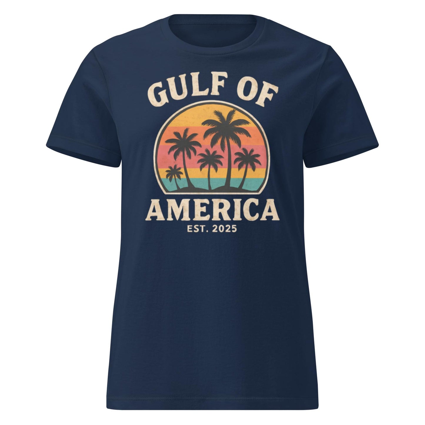 gulf of america est. 2025 maga Women’s basic softstyle t-shirt