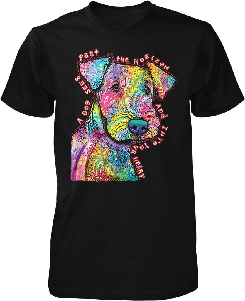 NOFO Clothing Co A Dog Sees Past The Horizon and Into Your Heart Men's T-Shirt