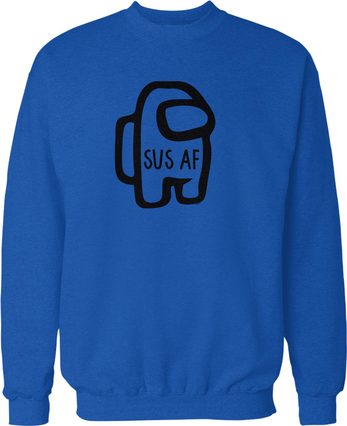 NOFO Clothing Co sus af Crew Neck Sweatshirt, S Royal