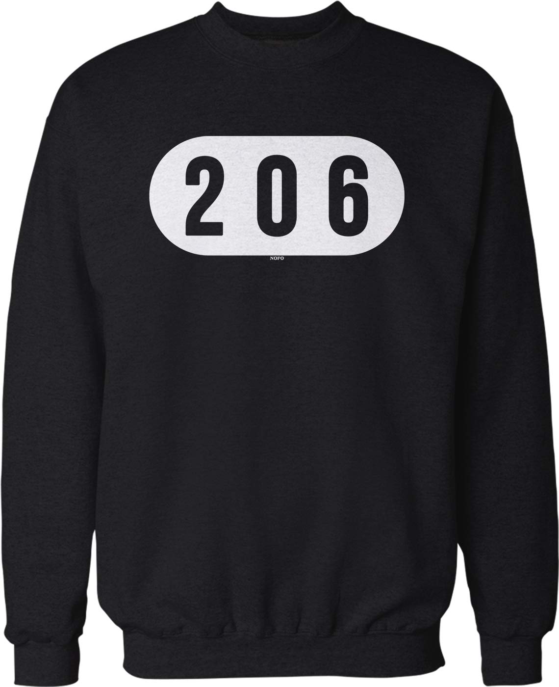 NOFO Clothing Co 206 Seattle Crew Neck Sweatshirt