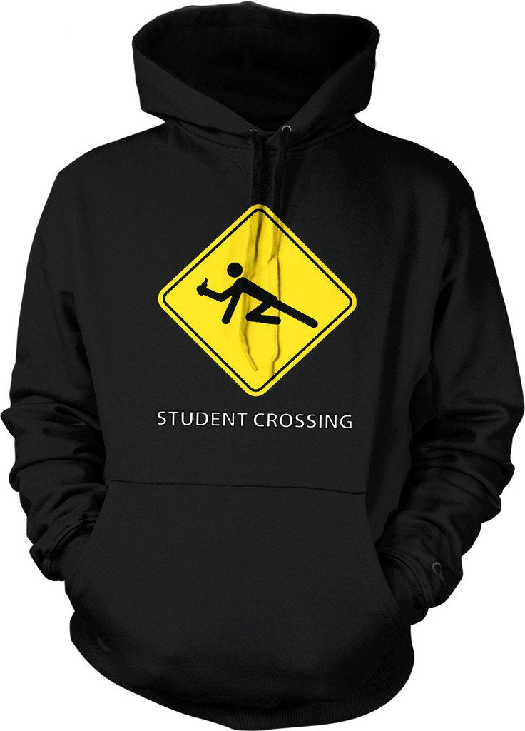 NOFO Clothing Co Student Crossing, Crawl of Shame, Drunk Hooded Sweatshirt