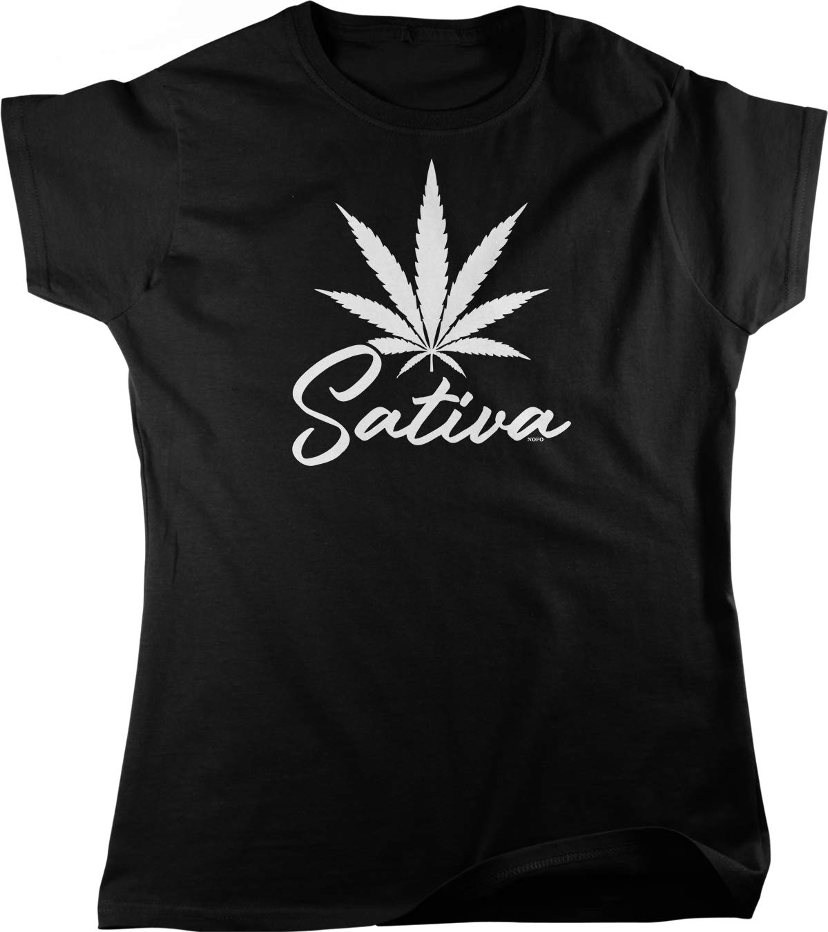 NOFO Clothing Co Sativa Marijuana Plant Women's T-Shirt