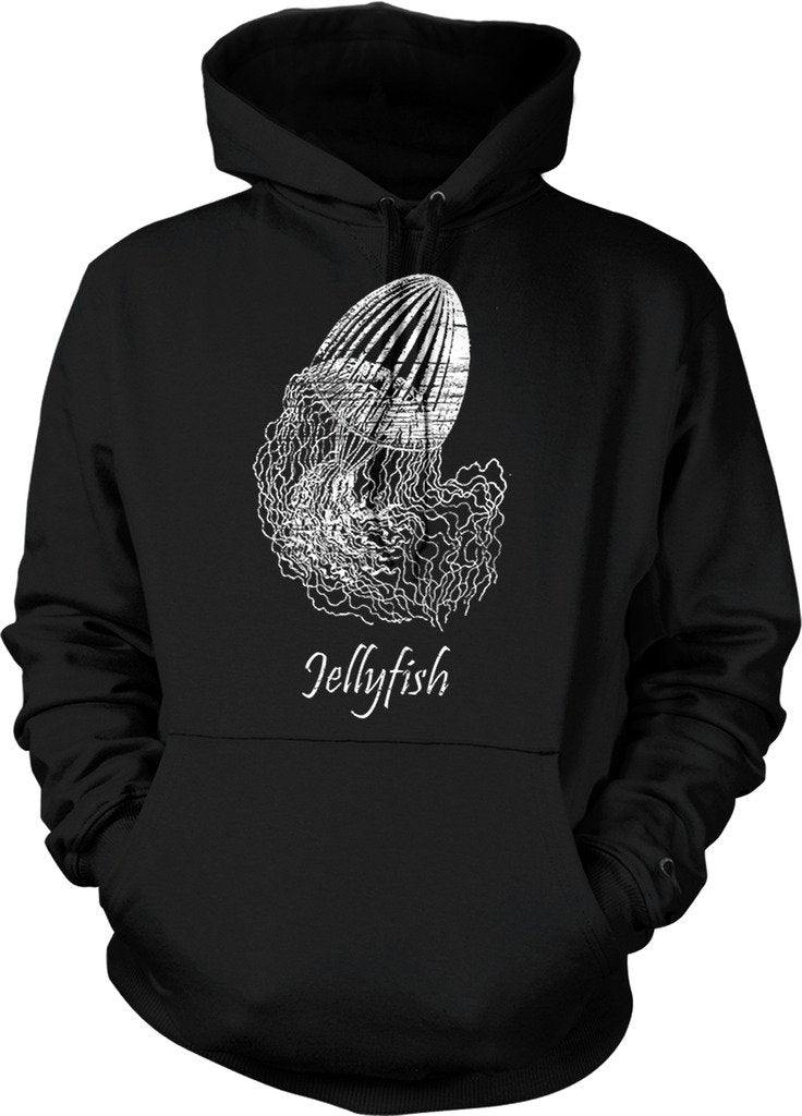 NOFO Clothing Co Jellyfish Print, Shimmery Finish Hooded Sweatshirt