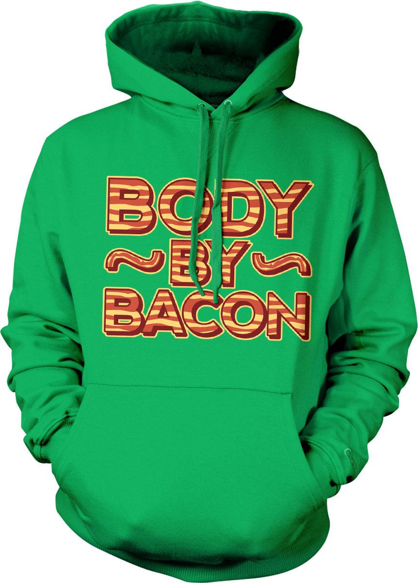 Bacon Sweatshirt – Funny Meat Lover Hoodie with Soft Cotton Blend Fabric