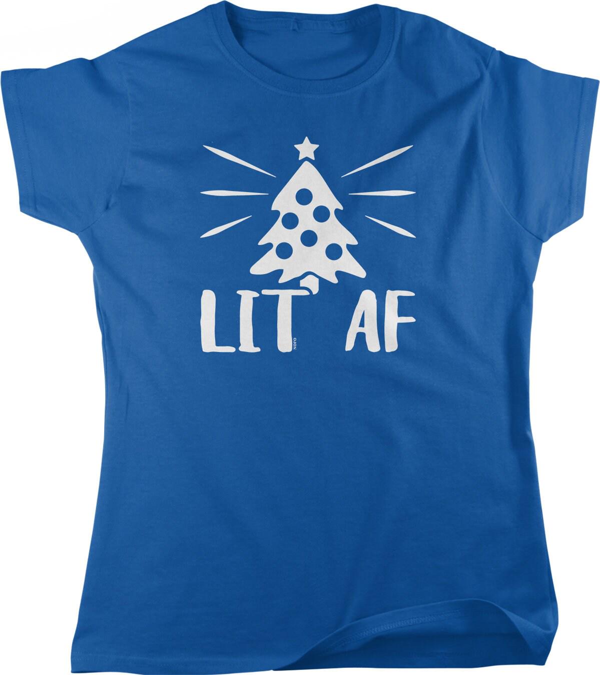 Christmas Tree T-Shirt - Cozy Cotton Holiday Women's Tee | Full Cut, Machine Washable