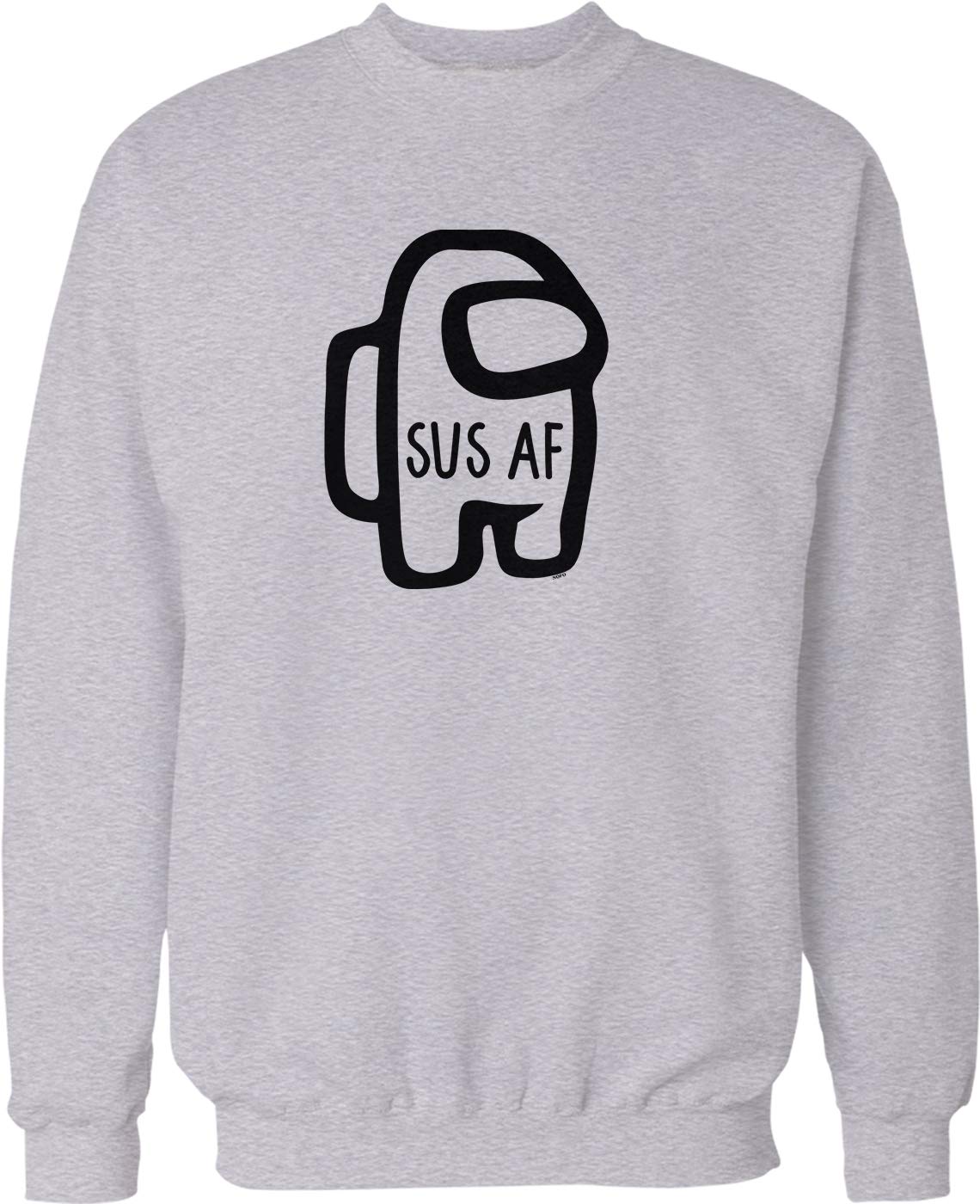 NOFO Clothing Co sus af Crew Neck Sweatshirt, S LtGray