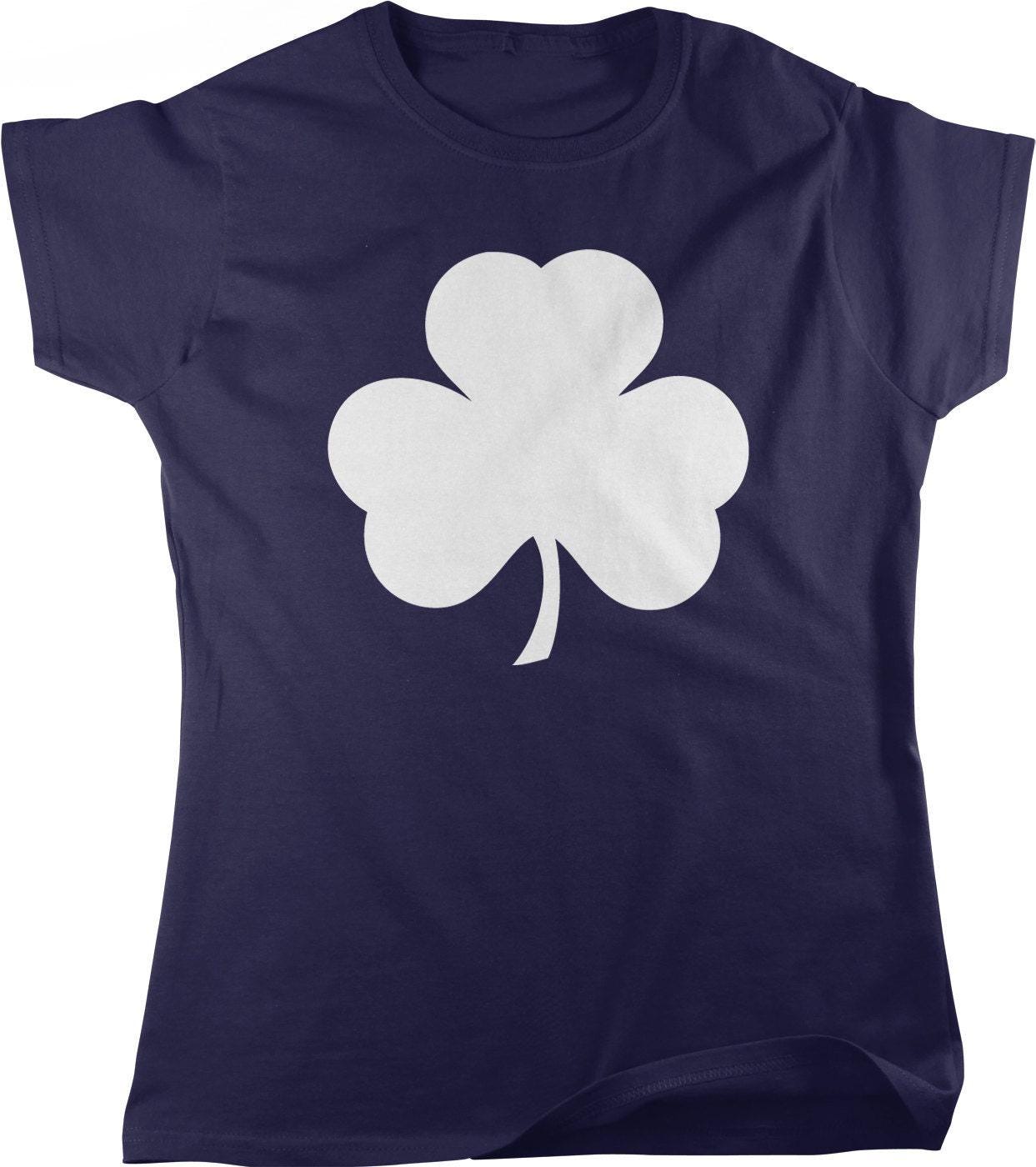 Women's Shamrock Tee - Soft Cotton Tee | Irish Heritage Shirt | Lucky Clover Shirt