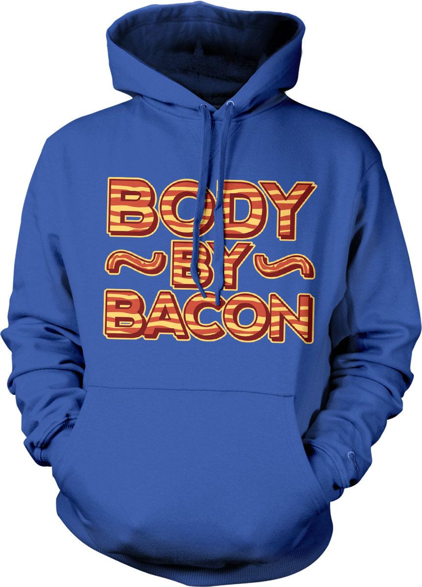 Bacon Sweatshirt – Funny Meat Lover Hoodie with Soft Cotton Blend Fabric